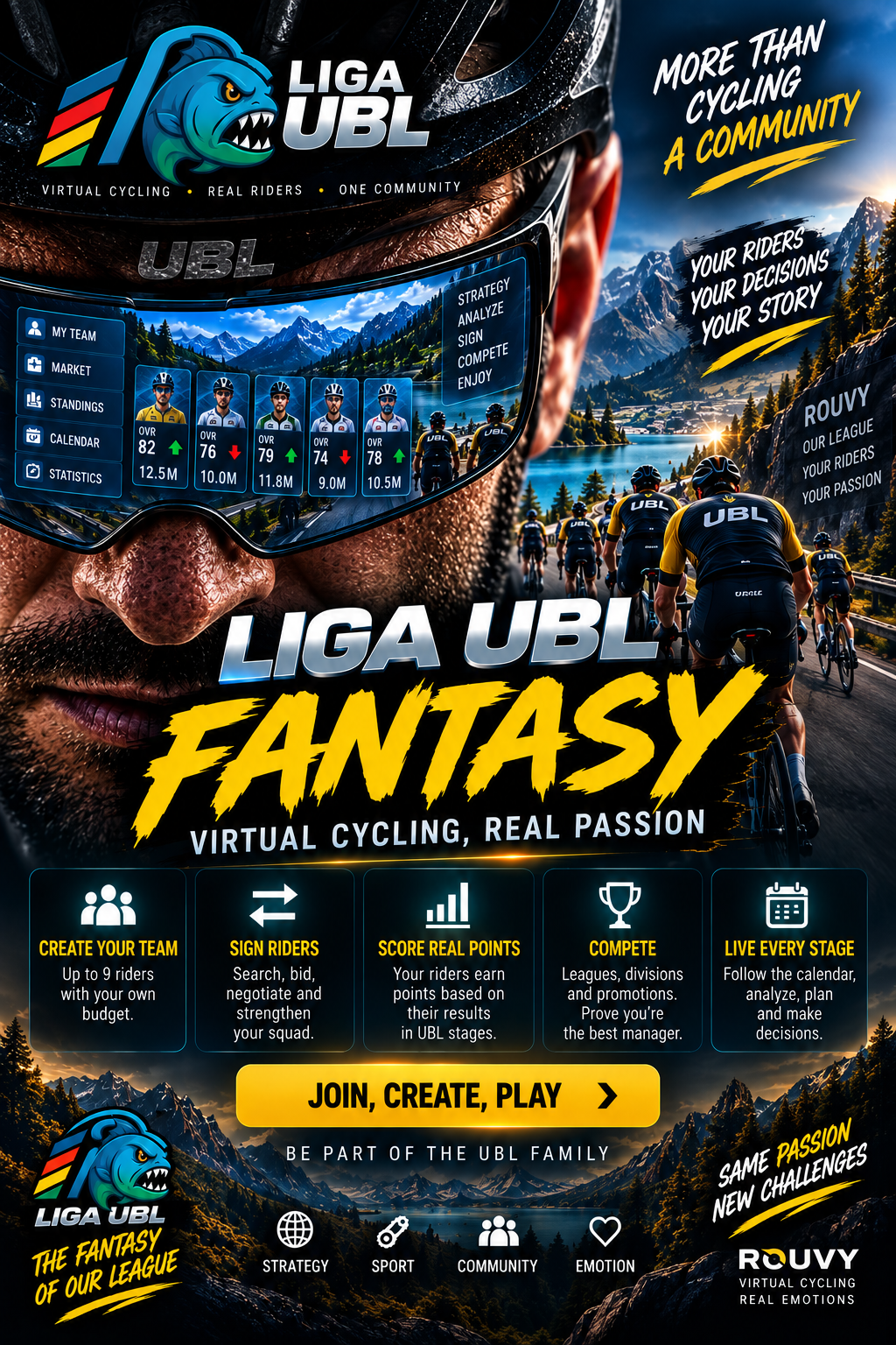 🚴♂️ FANTASY UBL — YOU'RE PART OF THE RACE TOO